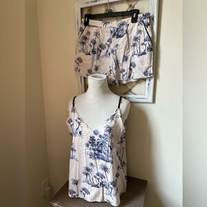 Ted Baker new tags pajama matching set shorts and Cami top